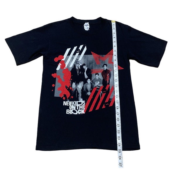 New Kids On The Block 2008 The Block Live Concert T Shirt Black Size S NWOT - Picture 4 of 12